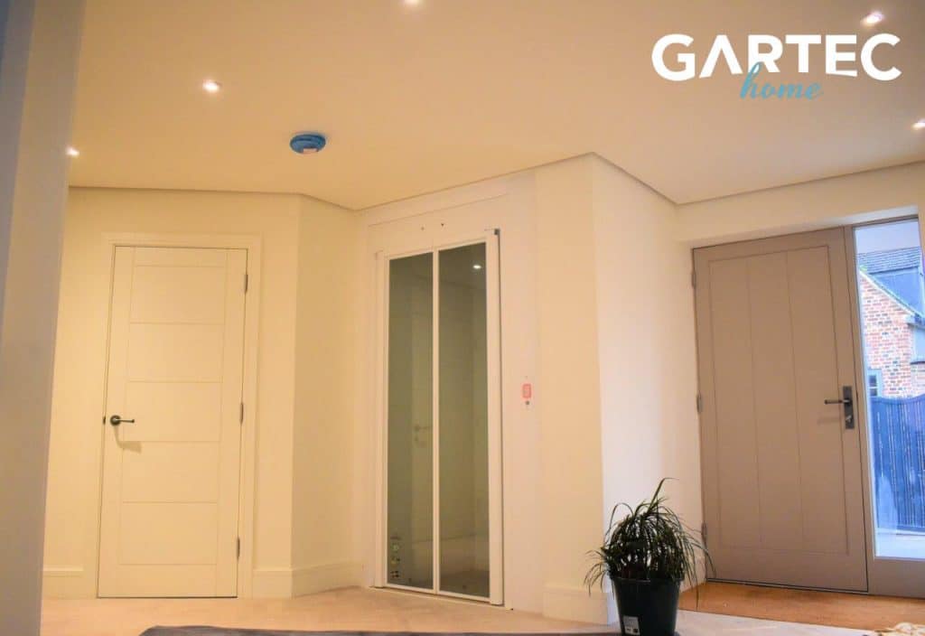 Gartec Home 4000 Compact Lift in Entrance