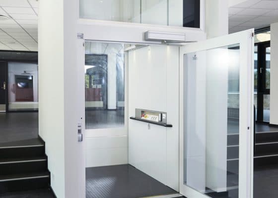 ILS 1000 High Capacity Platform Lift- Glass Shaft